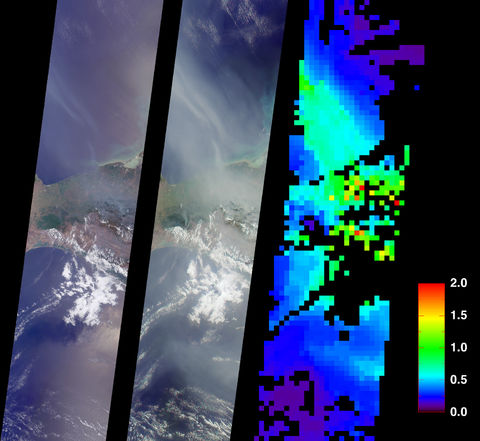 Incendios en el sur de México