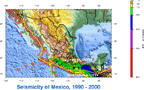Sismicidad de México,