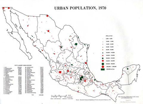 Mexico Urban Population