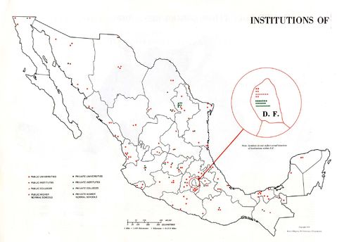 Higher education institutions in Mexico