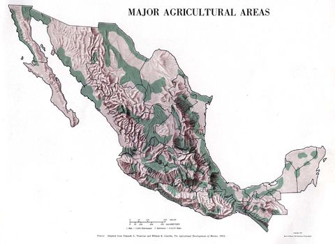 Principales Áreas Agrícolas de México