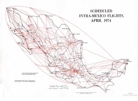 Vuelos internos de México