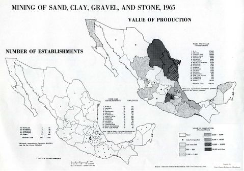 La Minería de Arena, Arcilla, Grava y Piedra en México