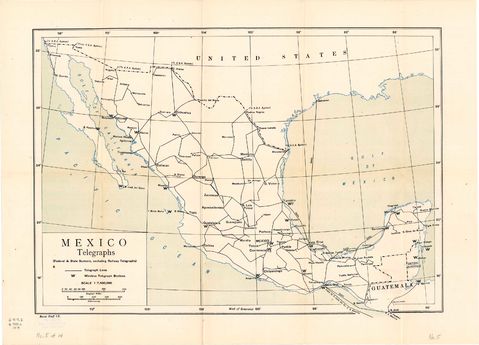 Telegraphs of Mexico 1919