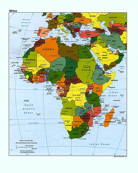 Africa Political Map