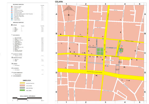 Mapa de Celaya Mapa de Celaya