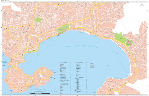 Map of Acapulco