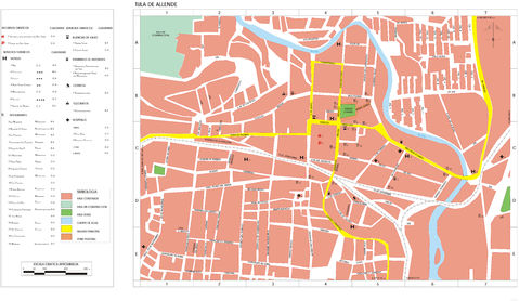 Mapa de Tula de Allende