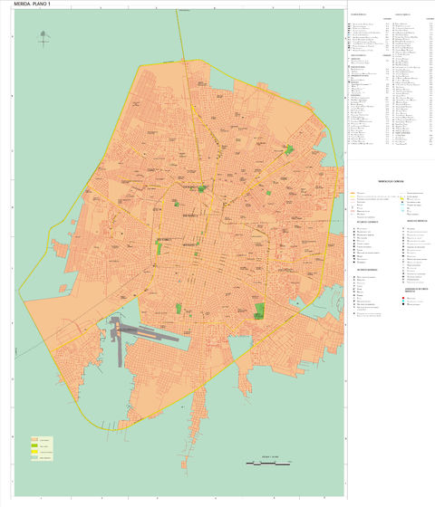 Map of Mérida