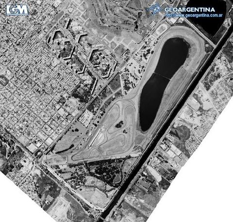 Aerial Photo of the Autódromo Juan y Oscar Gálvez