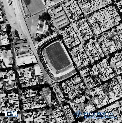 Foto Aérea del Estadio Alberto J. Armando