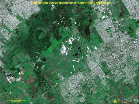 The Ministro Pistarini International Airport of Ezeiza