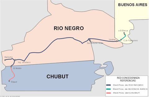 Río Negro Province Railway Network