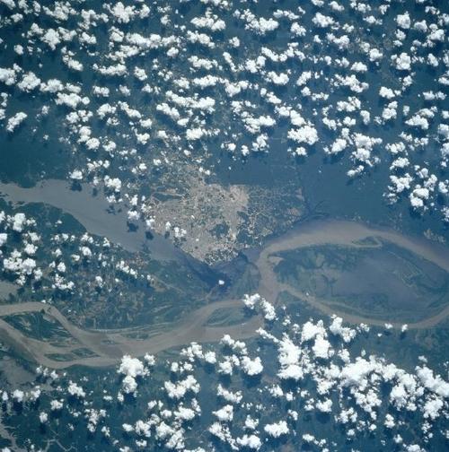 Imagen de satélite de Manaos