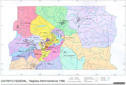 Federal District, Administrative Region