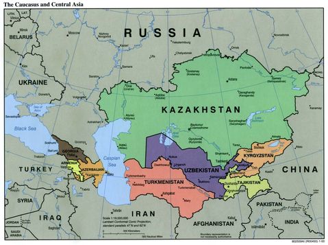 Caucasus and Central Asia 