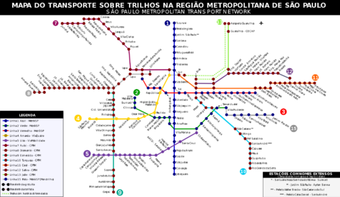 Public transport in the Metropolitan Region of São Paulo