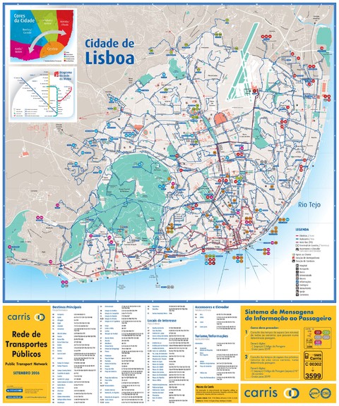 Mapa de Lisboa
