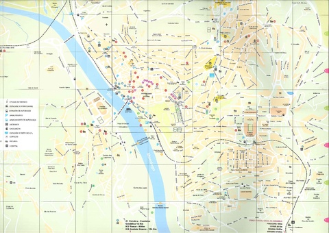 Map of Coimbra Map of Coimbra