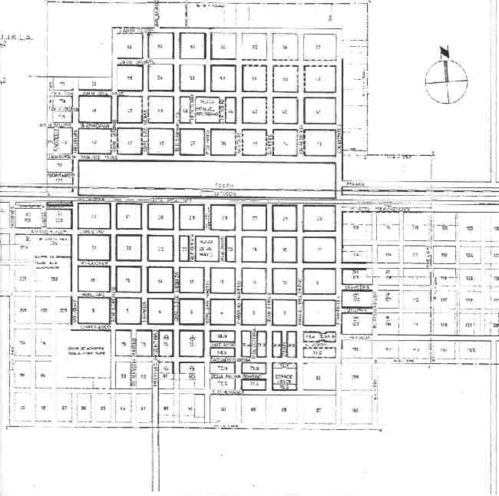 Mapa de Inriville, Córdoba, Argentina.