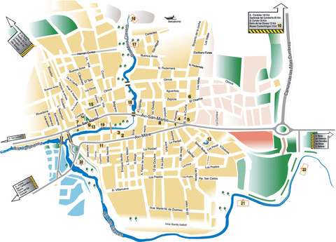 Map of Mina Clavero, Córdoba, Argentina