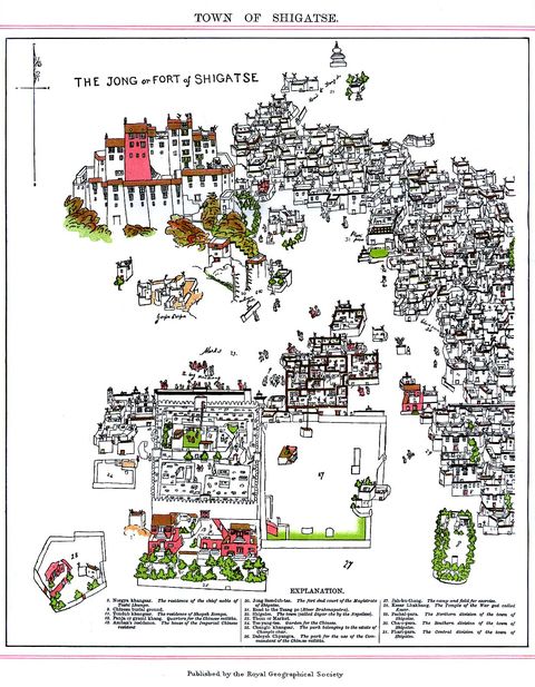 Dzong Fortress of Shigatse 