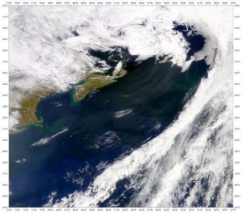 Dust over North Atlantic Ocean