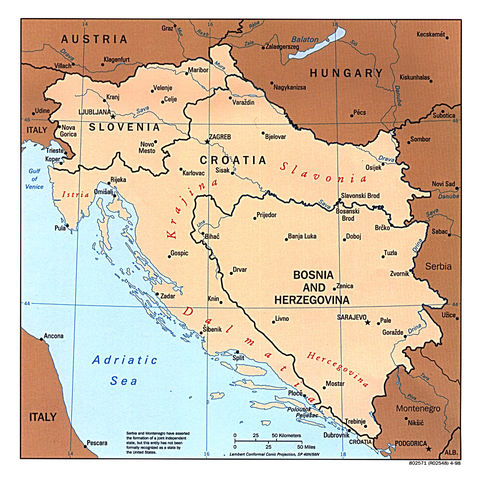 ***Eslovenia, Croacia, Bosnia y Herzegovina 1997