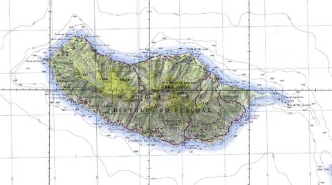 Nautical Chart of Madeira