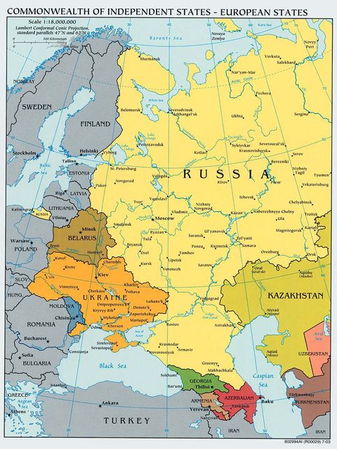 European Countries of the Commonwealth of Independent States 