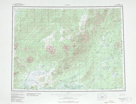 Area around Medfra in the United States
