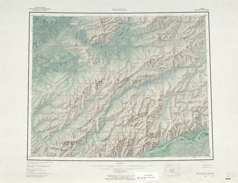 Región alrededor de Melozitna en Estados Unidos