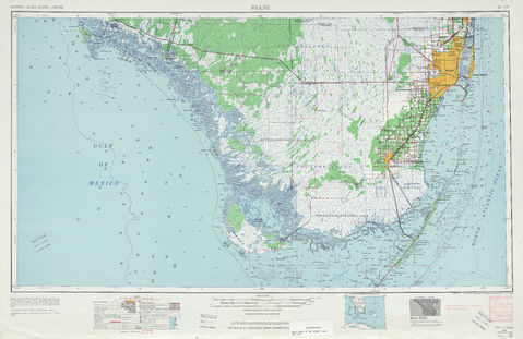 Area around Miami in the United States