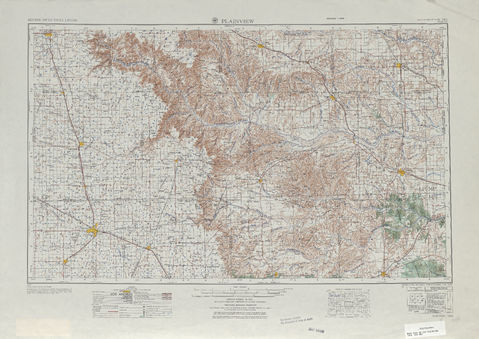 Región alrededor de Plainview en Estados Unidos