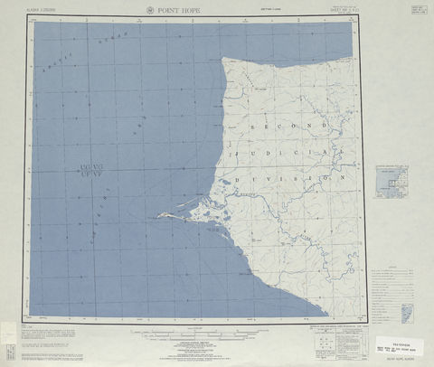 Región alrededor de Point Hope en Estados Unidos