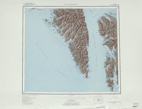 Región alrededor de Port Alexander en Estados Unidos