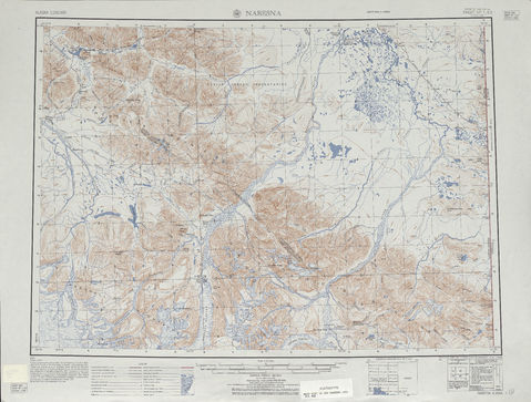 Región alrededor de Nabesna en Estados Unidos