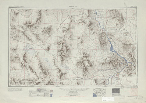 Area around Needles in the United States