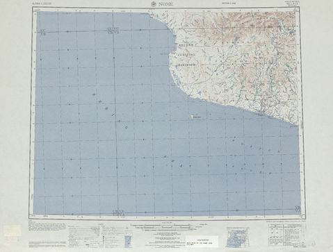 Area around Nome in the United States