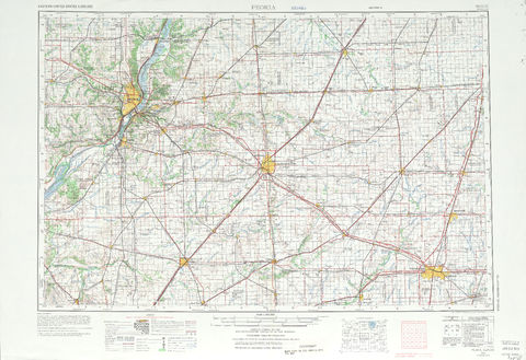 Región alrededor de Peoria en Estados Unidos