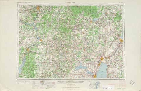 Area around Green Bay in the United States