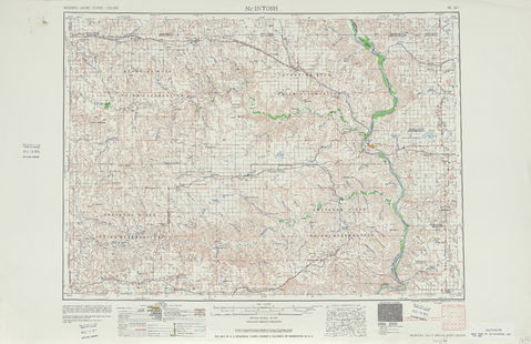 Región alrededor de Mcintosh en Estados Unidos