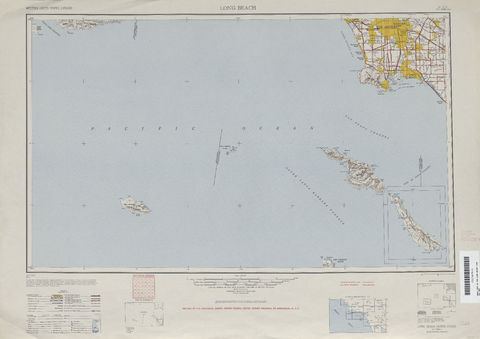 Región alrededor de Long Beach en Estados Unidos