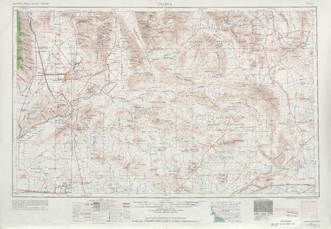 Area around Trona in the United States