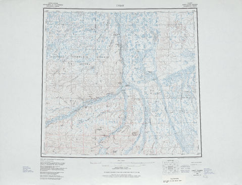 Area around Umiat in the United States