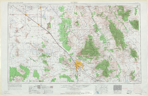 Región alrededor de Tucson en Estados Unidos