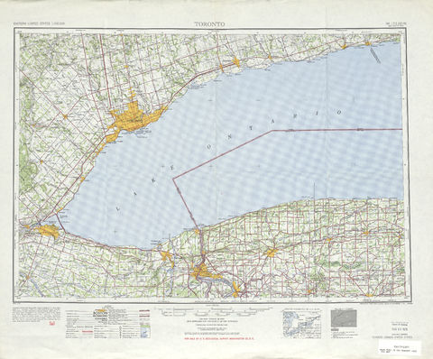 Región alrededor de Toronto en Estados Unidos