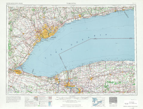 Región alrededor de Toronto en Estados Unidos