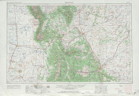 Región alrededor de Trinidad en Estados Unidos