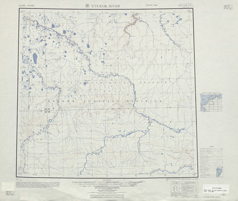 Región alrededor de Utukok River en Estados Unidos